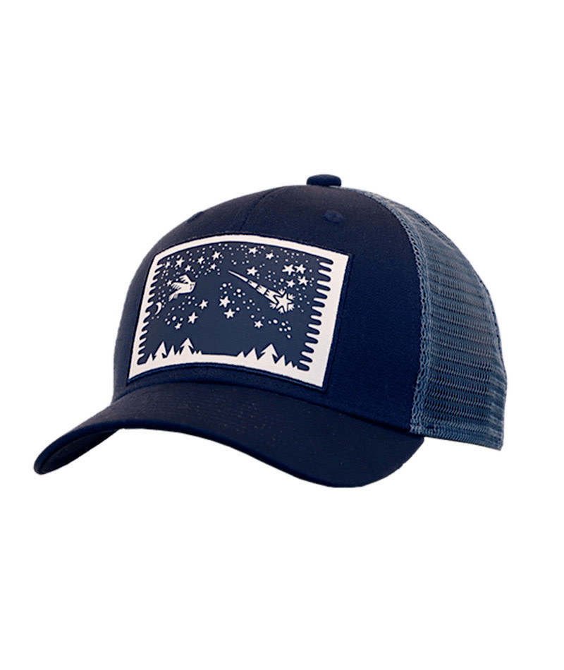 Patagonia - Kids Trucker Hat - Silent Flight - New Navyy