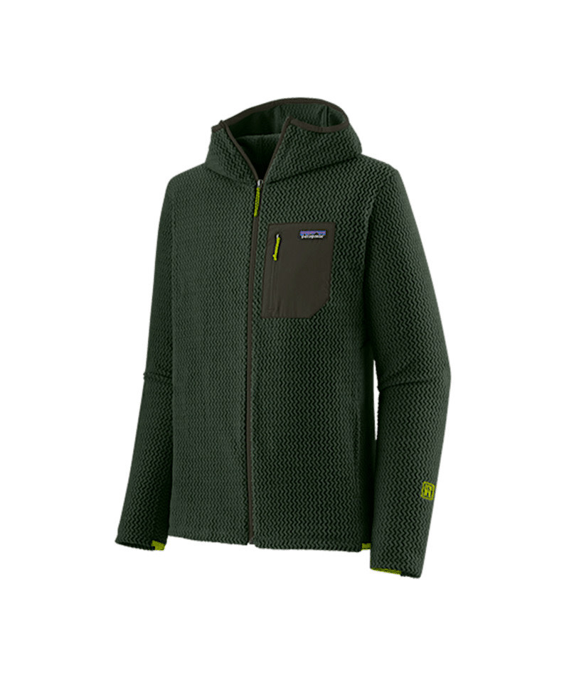 Patagonia - Mens R1 Air Full-Zip Hoody - Torrey Pine Green