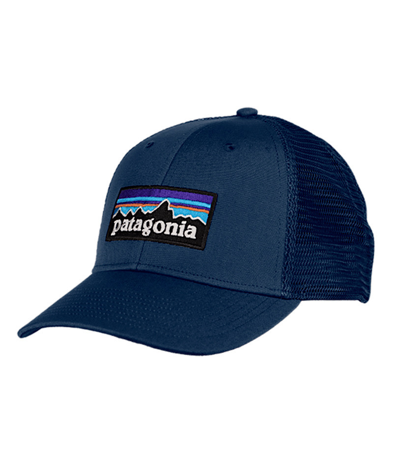 Patagonia LoPro Trucker Hat - P-6 Logo - New Navy