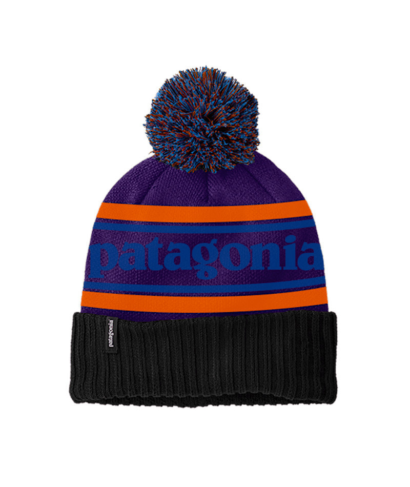 Patagonia Patagonia - Powder Town Beanie - Park Stripe - Purple