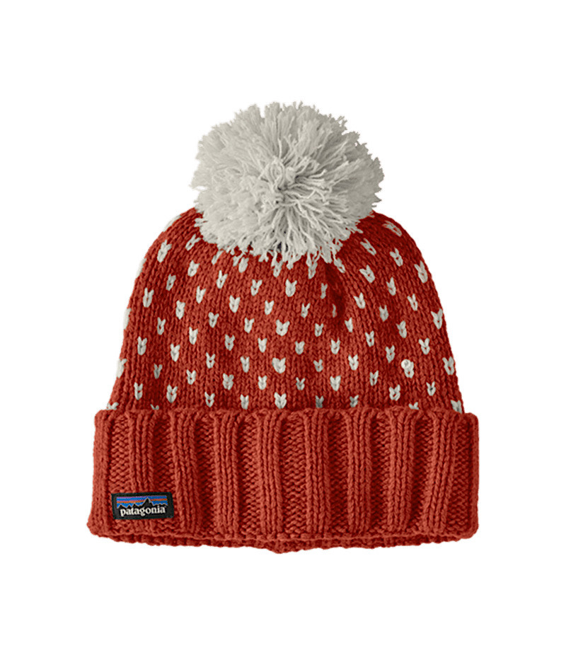 Patagonia Patagonia - Snowbelle Beanie - Offset Dot: Burnished Red