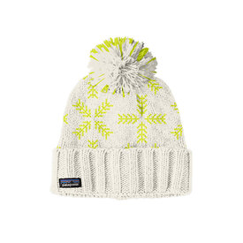 Patagonia Patagonia - Snowbelle Beanie - Evergreen Flakes: Birch White