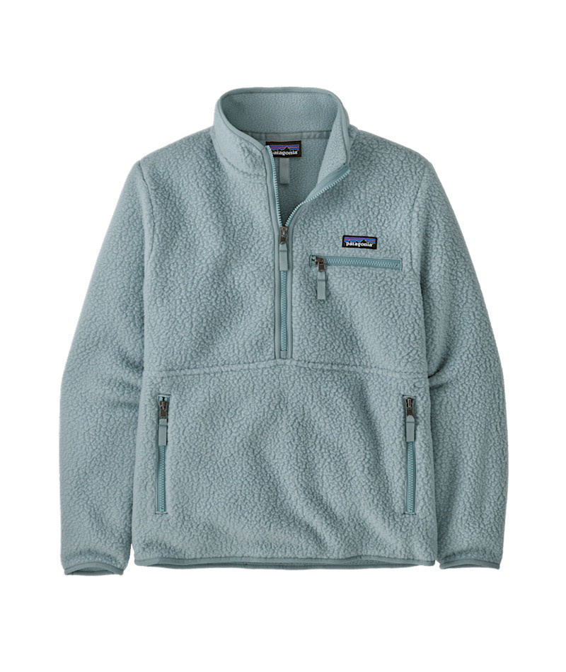 Patagonia women's double sided fleece pullove deals