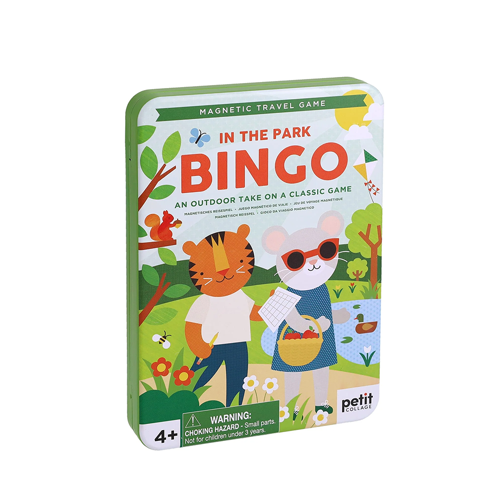 Petit Collage - Magnetic Travel Bingo Game - In the Park