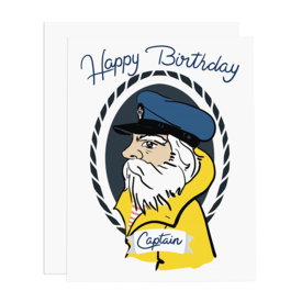 Ramus & Co Ramus & Co. Happy Birthday Captain Card