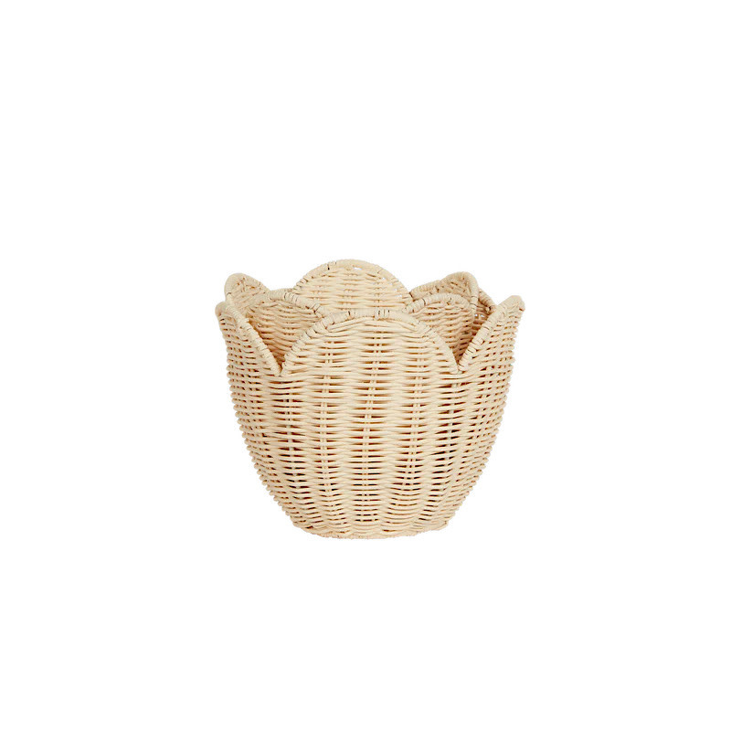 Olli Ella Lily Basket Set - Buttercream