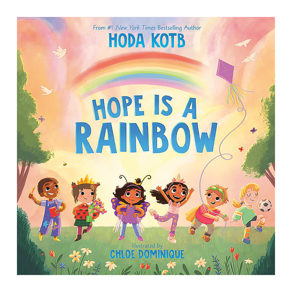 Flamingo Books Hope Is A Rainbow Hardcover Book