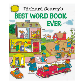 Golden Books Richard Scarry's Best Word Book Ever Hardcover