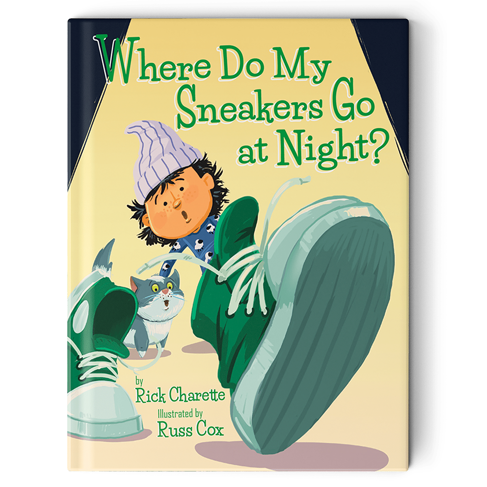 McSea Books Where Do My Sneakers Go at Night? Hardcover Book