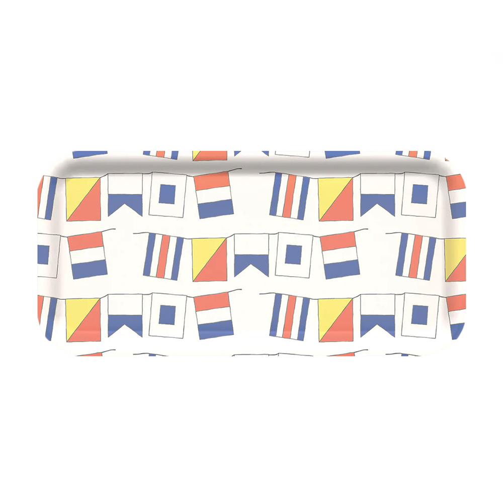 Trays4Us Sara Fitz Small Tray - Coastal Flags