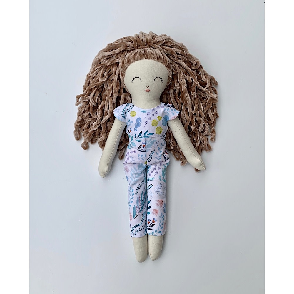 The Linnea Co. Hazel Doll Light Brown Hair - Upstream Jumper