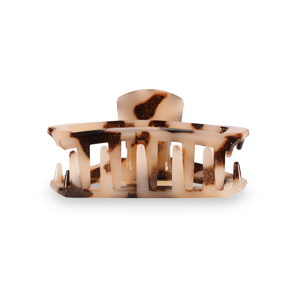 Teleties Open Hair Clip - Tiny - Blonde Tortoise