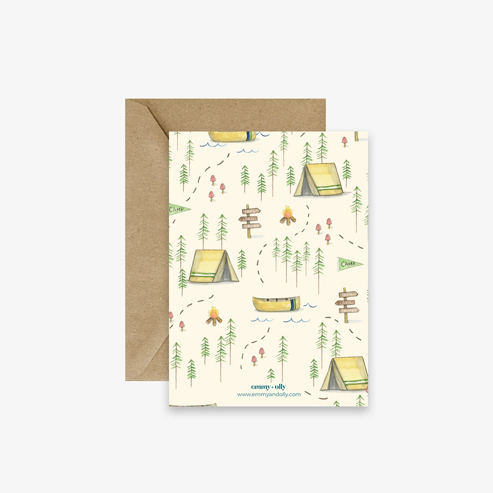 Emmy+Olly  Note Cards - Set of 10 - Camp Notes