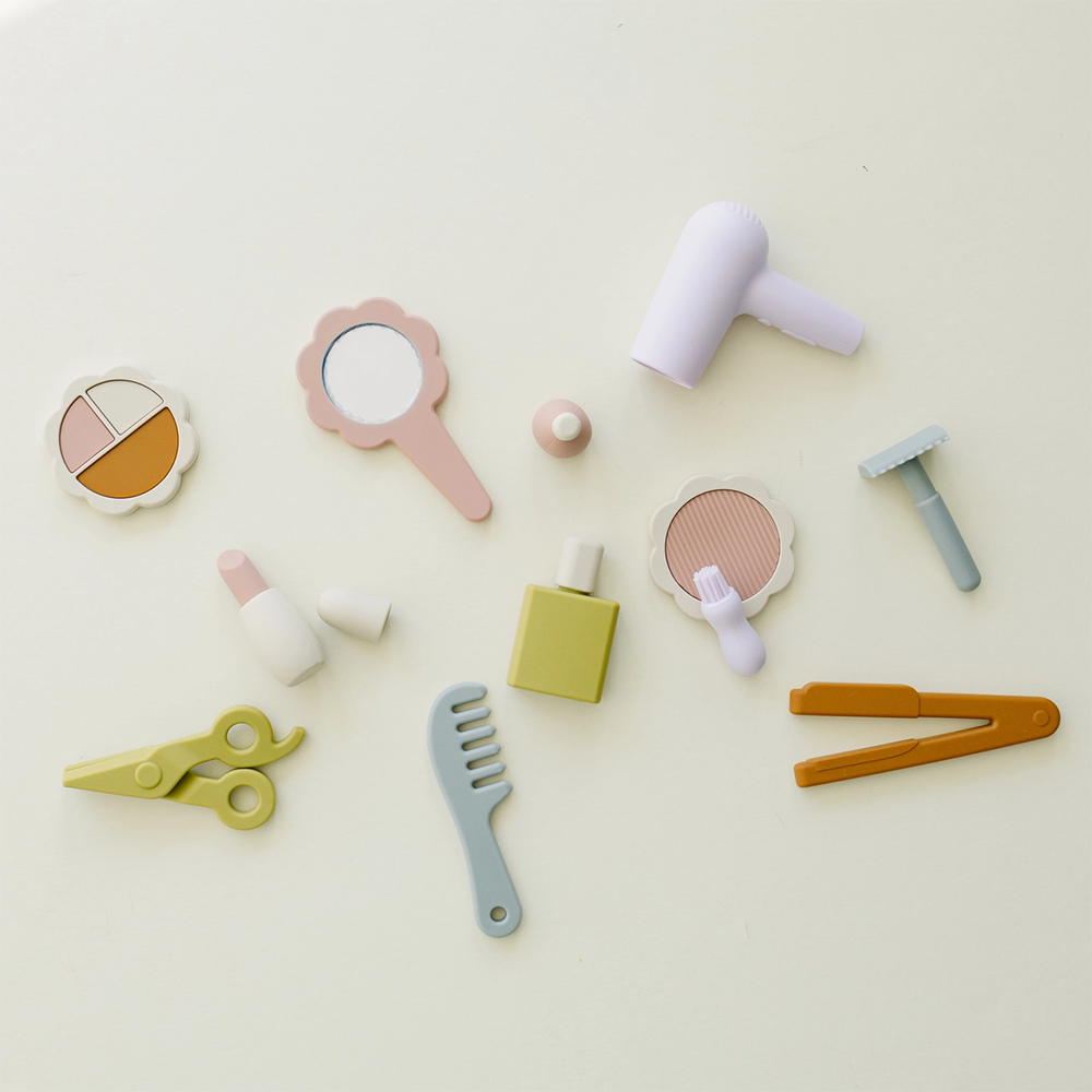 Marlowe & Co. - Silicone Playset - Hair and Makeup