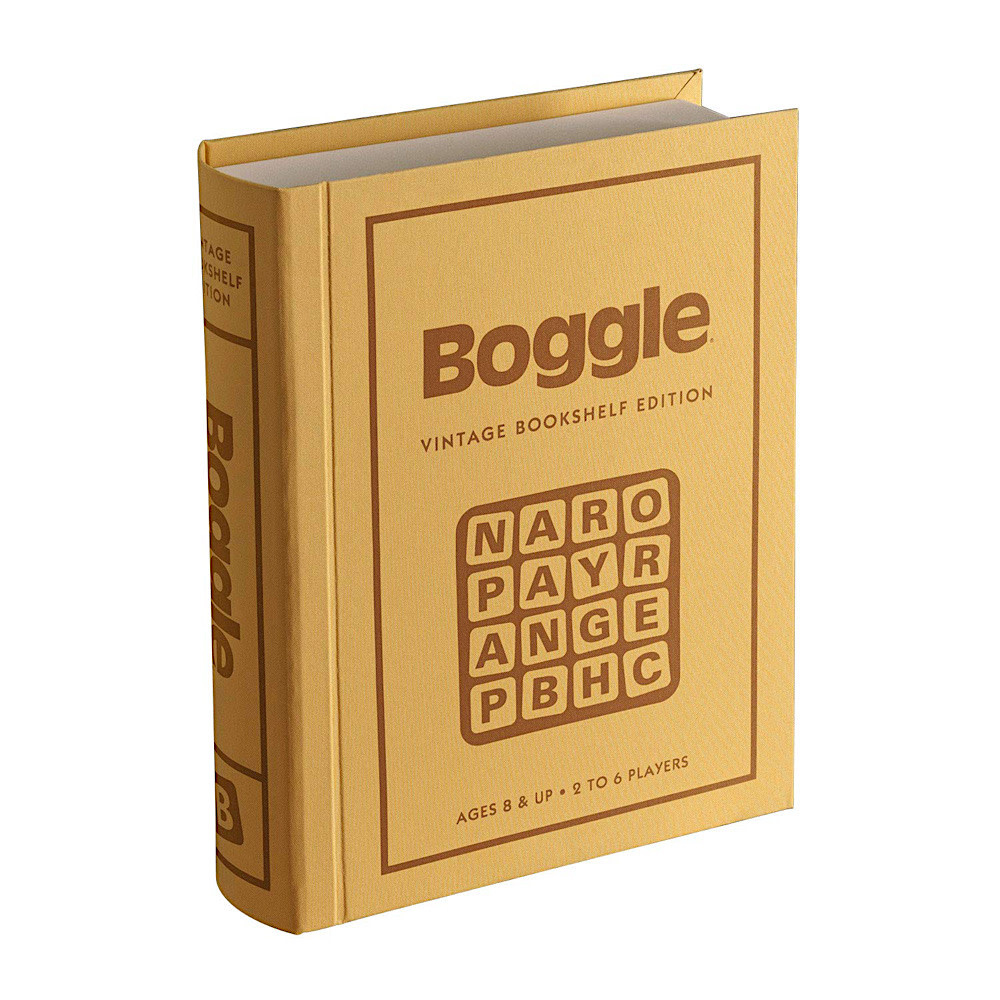 WS Game Company Boggle - Vintage Bookshelf Edition