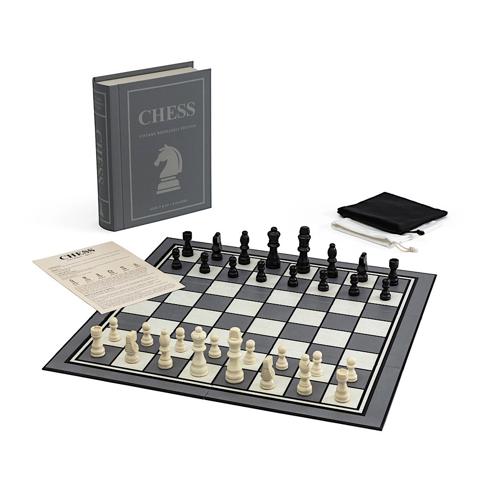 Chess - Vintage Bookshelf Edition