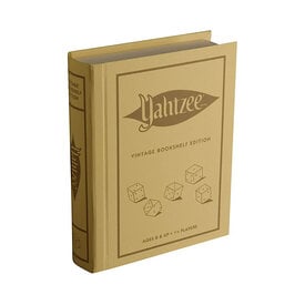 WS Game Company Yahtzee - Vintage Bookshelf Edition