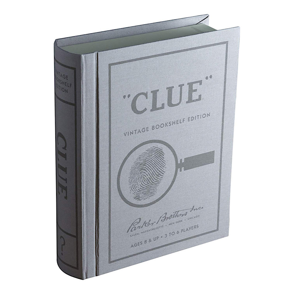 WS Game Company Clue - Vintage Bookshelf Edition