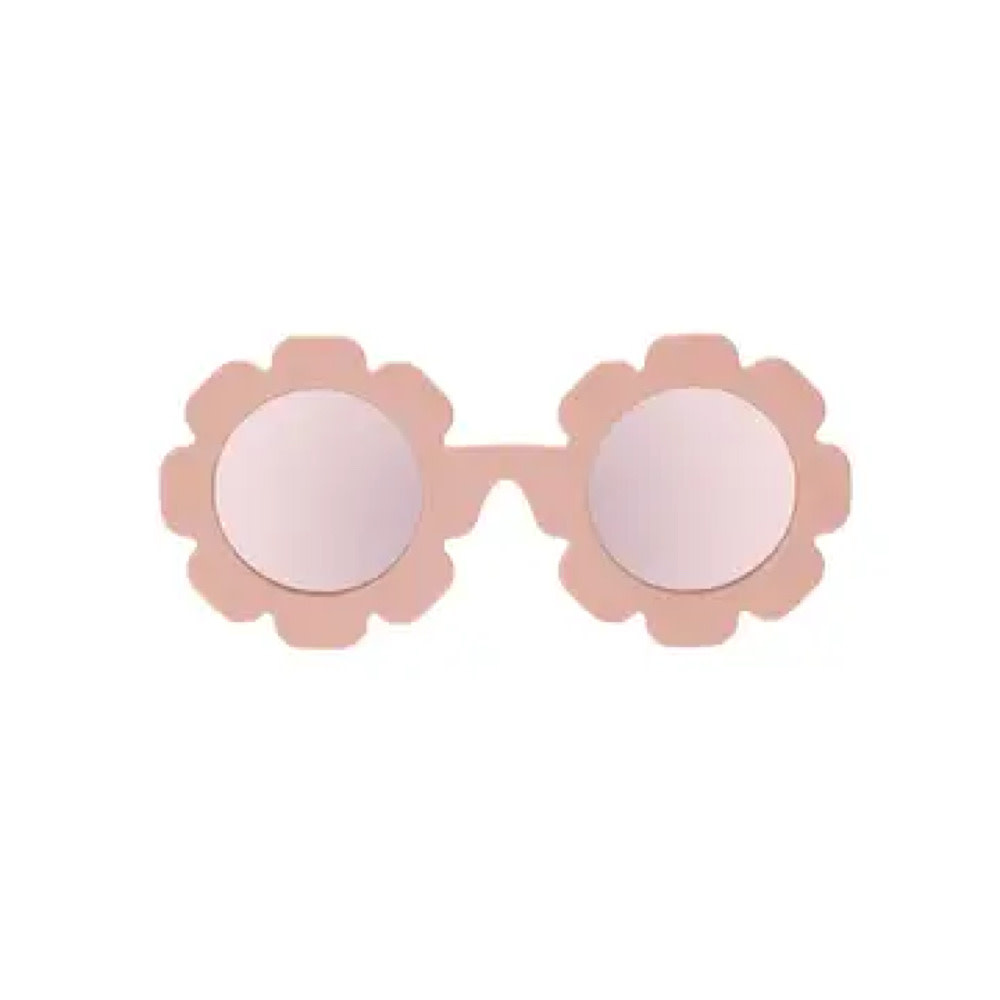 Babiators - Sunglasses - The Flower Child Polarized Mirrored Lenses - Peachy Keen -