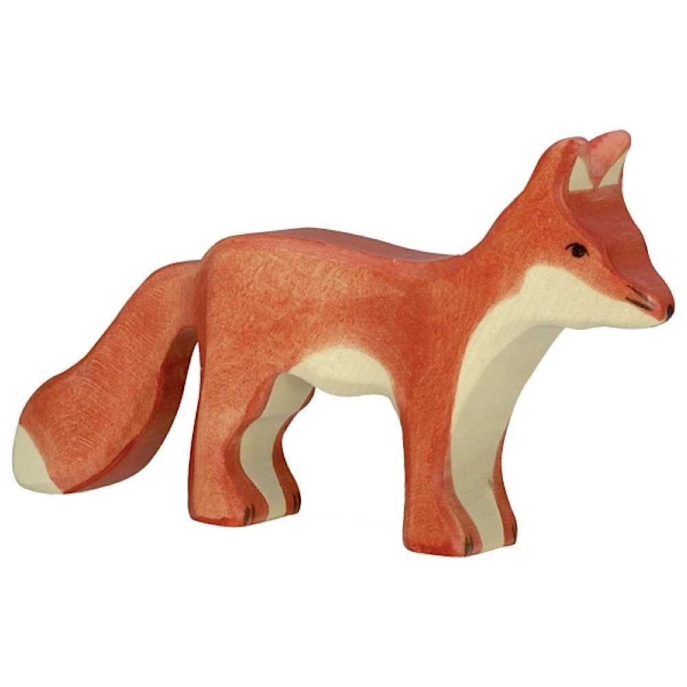 Holztiger - Wooden Fox Standing