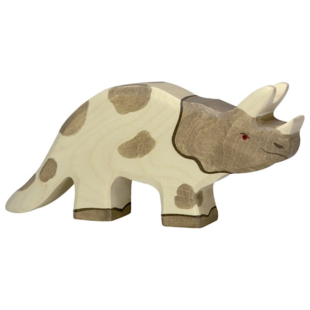 Holztiger - Wooden Triceratops