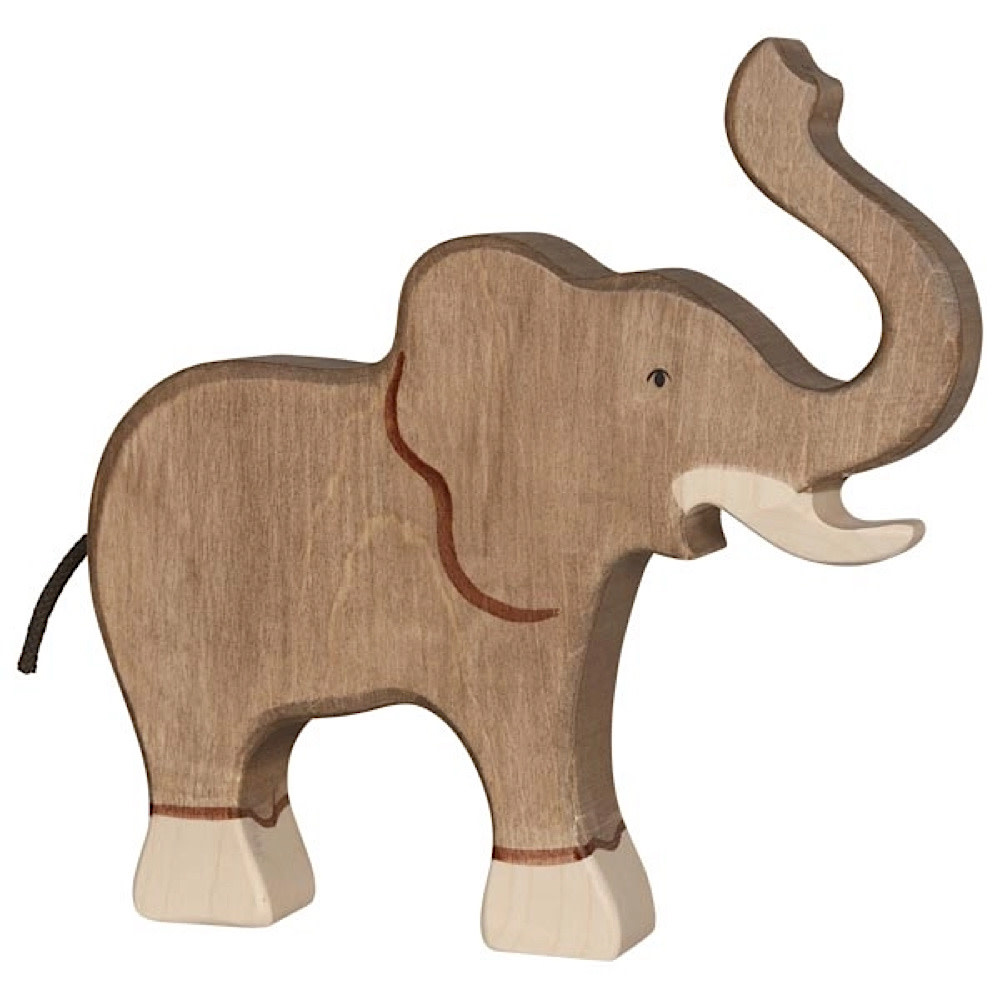Holztiger - Wooden Elephant Trunk Raised