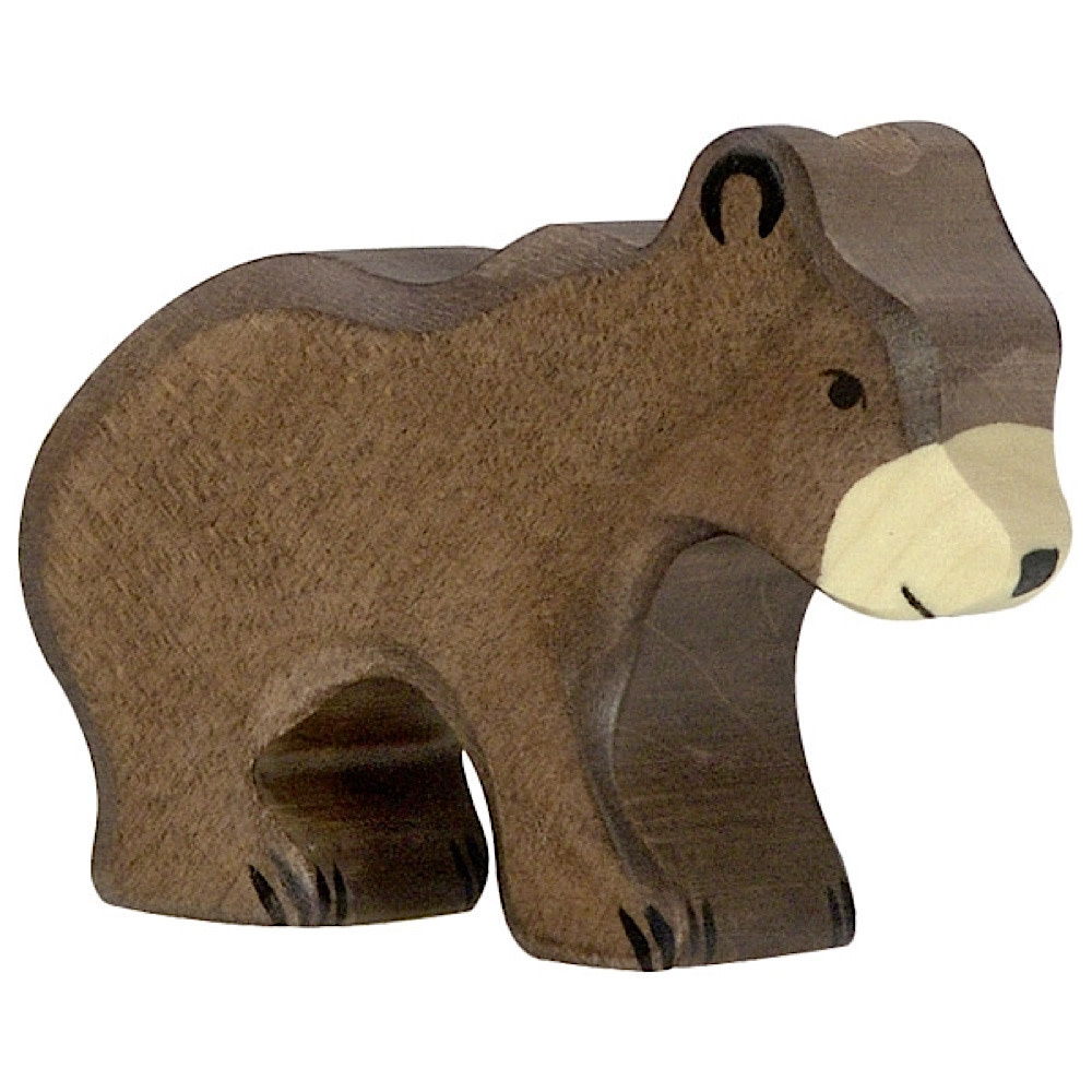 Holztiger - Wooden Brown Bear - Small