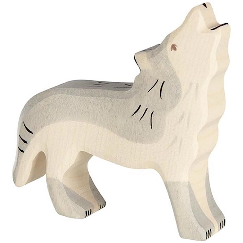 Holztiger - Wooden Wolf Howling
