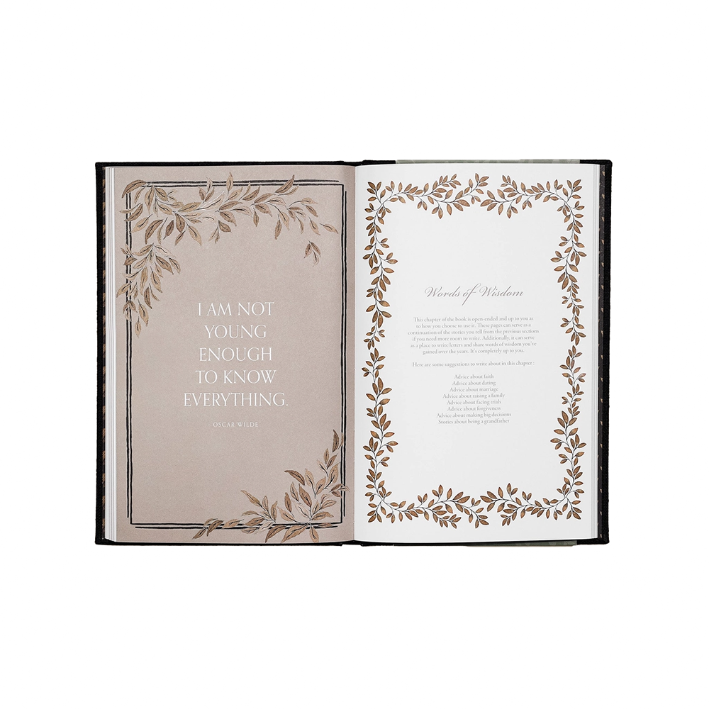 Grandpas Story: A Memory and Keepsake Journal