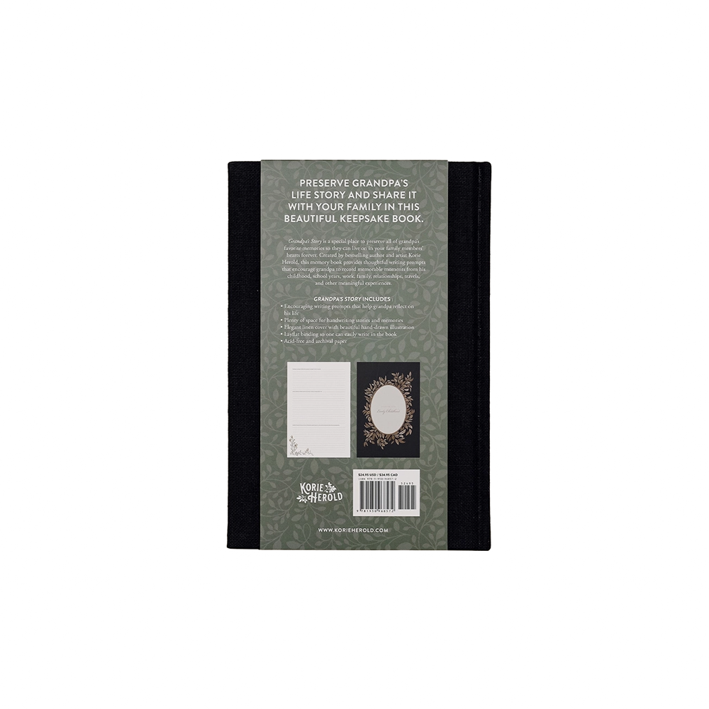 Grandpas Story: A Memory and Keepsake Journal