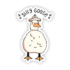 Big Moods Big Moods Sticker - Silly Goose