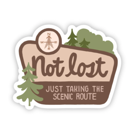 Big Moods Big Moods Sticker - Not Lost