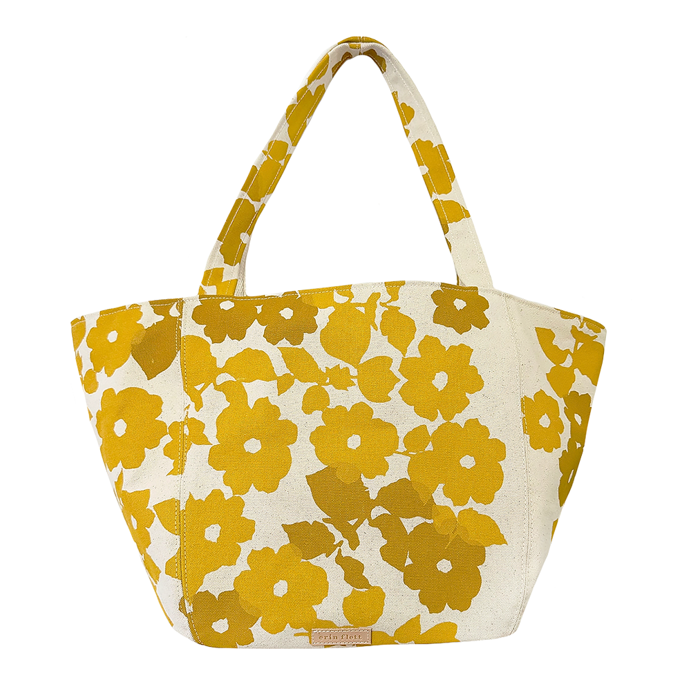 Erin Flett Boho Canvas Tote Bag - Anita Yellow