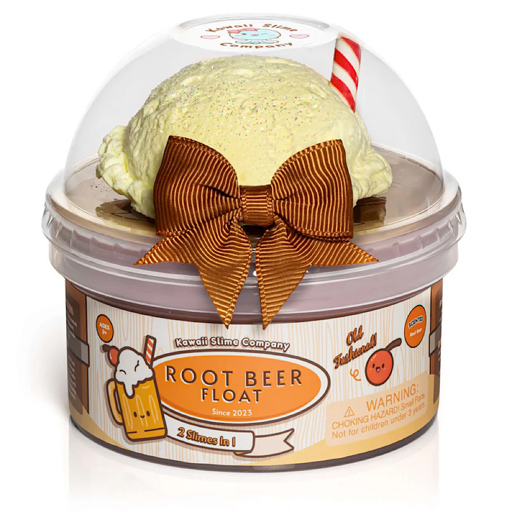 Kawaii Slime - Root Beer Float Slime