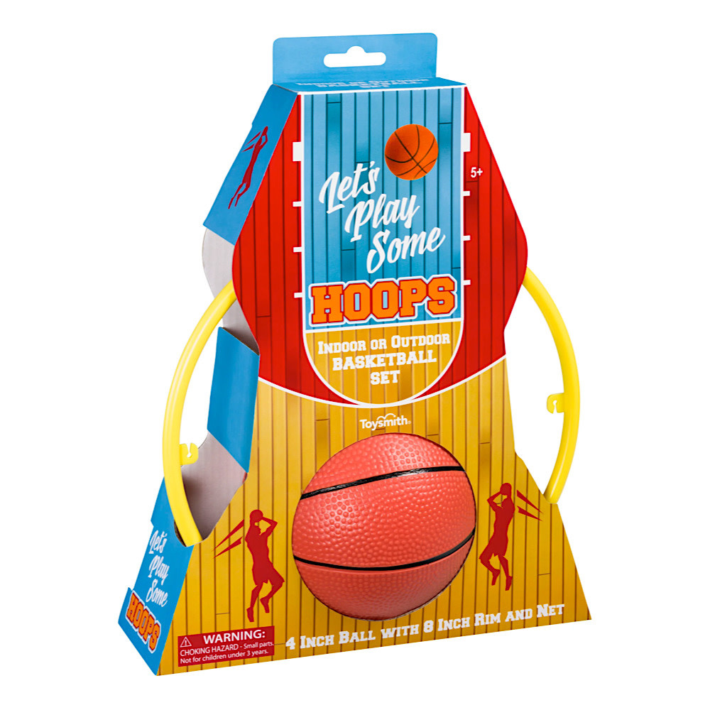 Toysmith Hoops Basketball Set