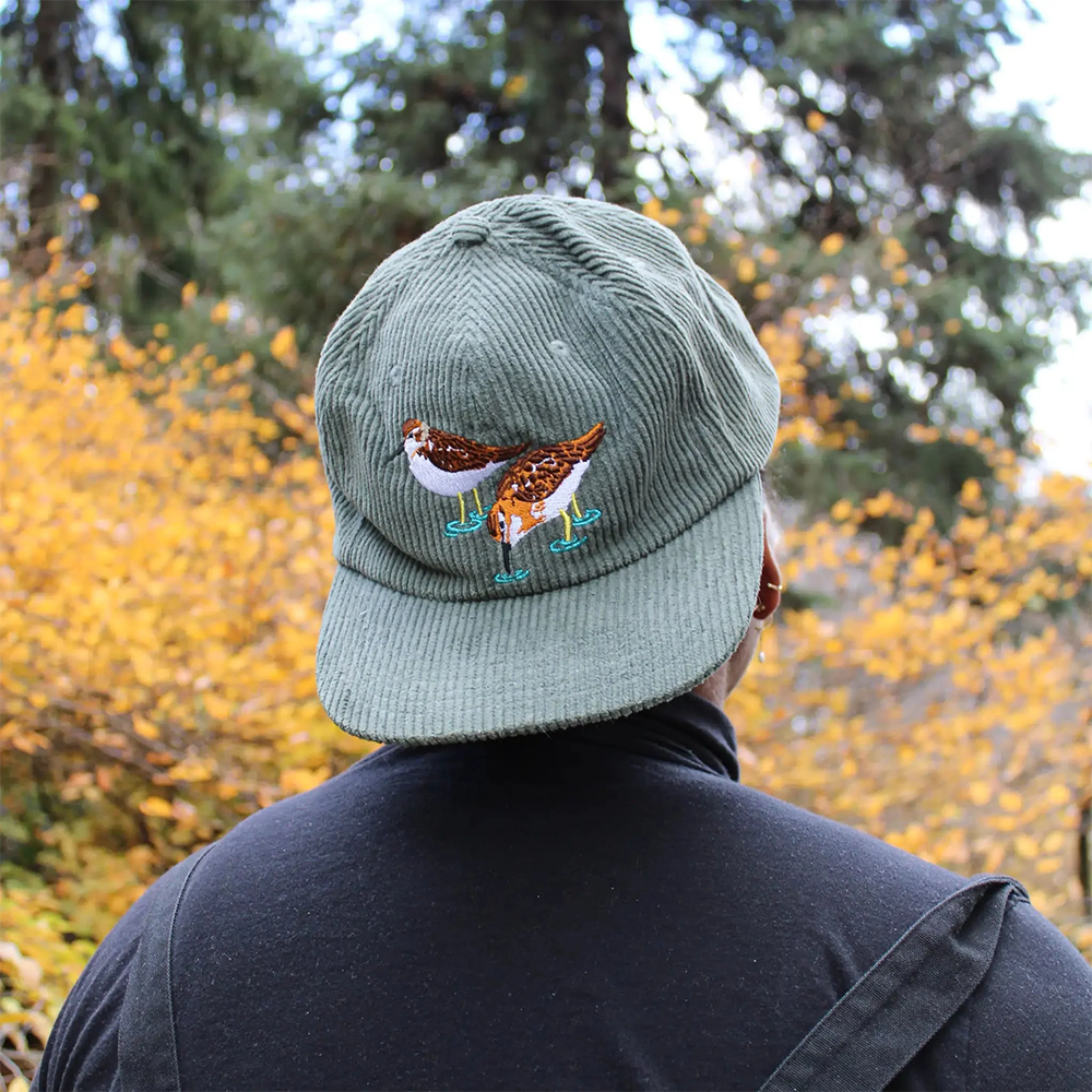 Bird Collective Corduroy Hat - Sandpipers