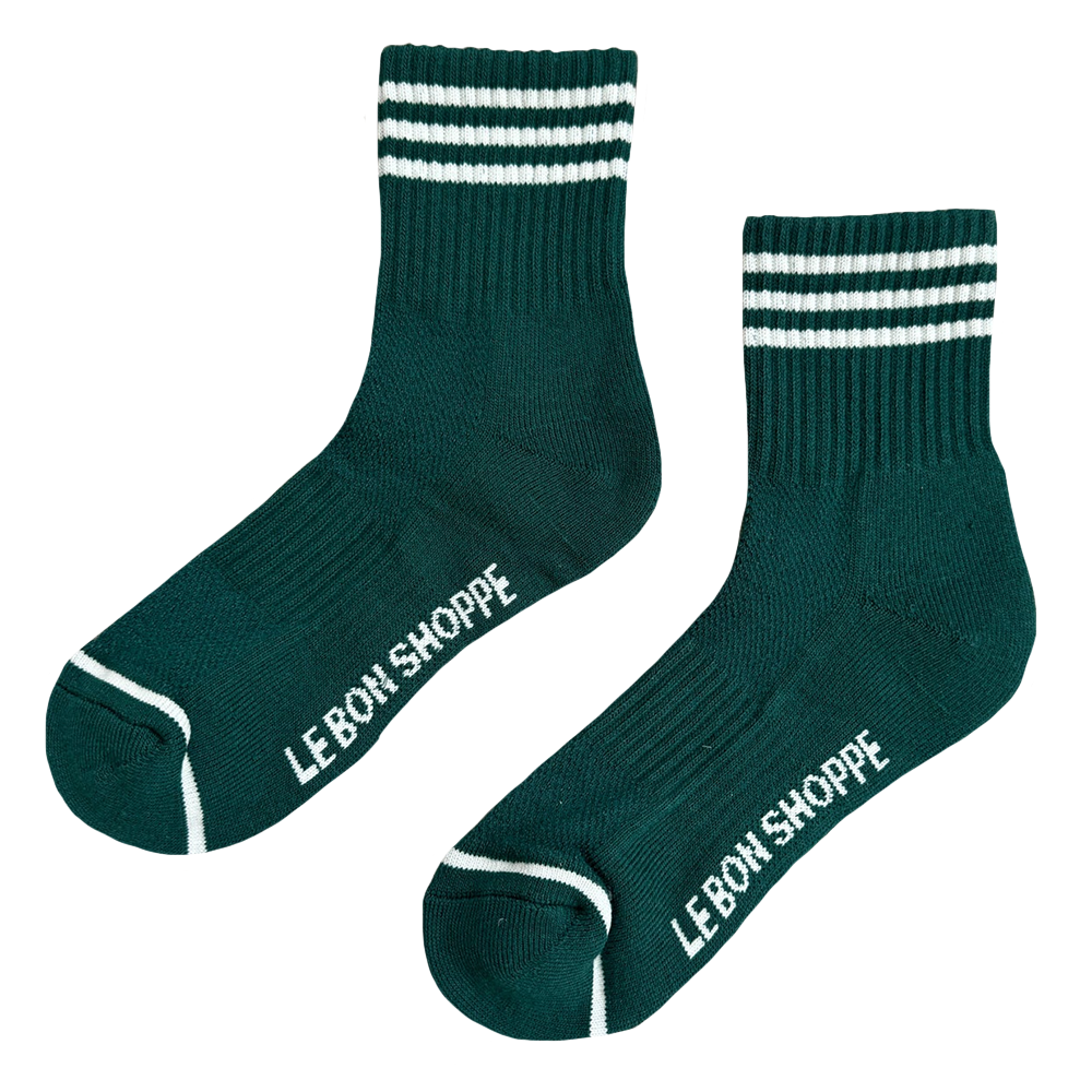 Le Bon Shoppe Le Bon Shoppe Girlfriend Socks - Hunter Green