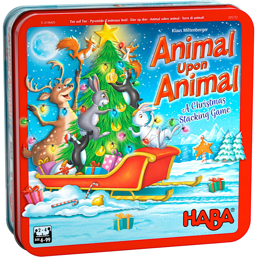 Animal Upon Animal: A Christmas Stacking Game