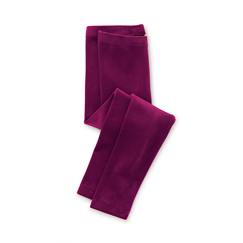 Tea Collection Velour Leggings - Cosmic Berry