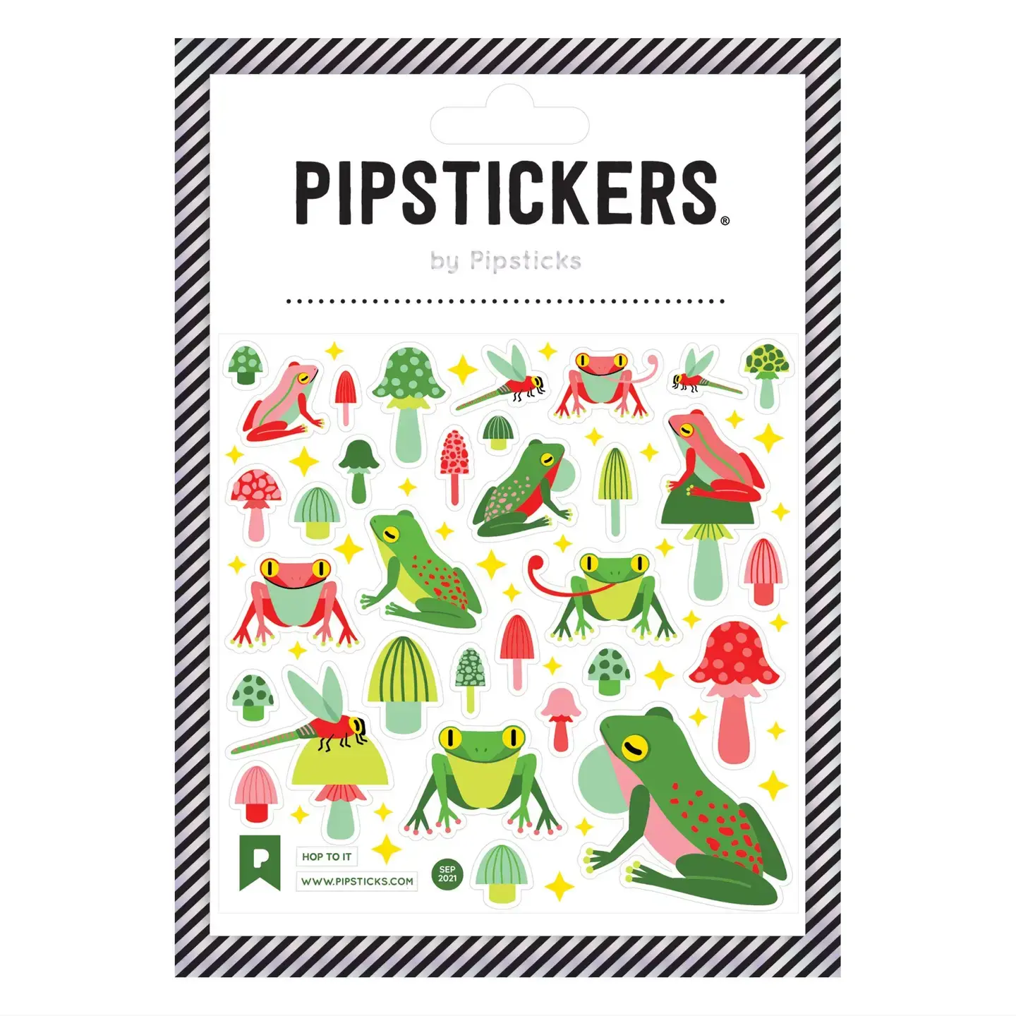 Pipsticks Pipsticks Sticker Sheet - Hop To It