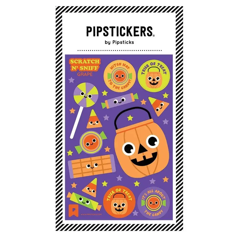 Pipsticks Pipsticks Scratch n Sniff Sticker Sheet - Treat & Sweets Stickers