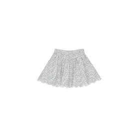 Rylee + Cru Rylee + Cru Smocked V Mini Skirt - Ditsy