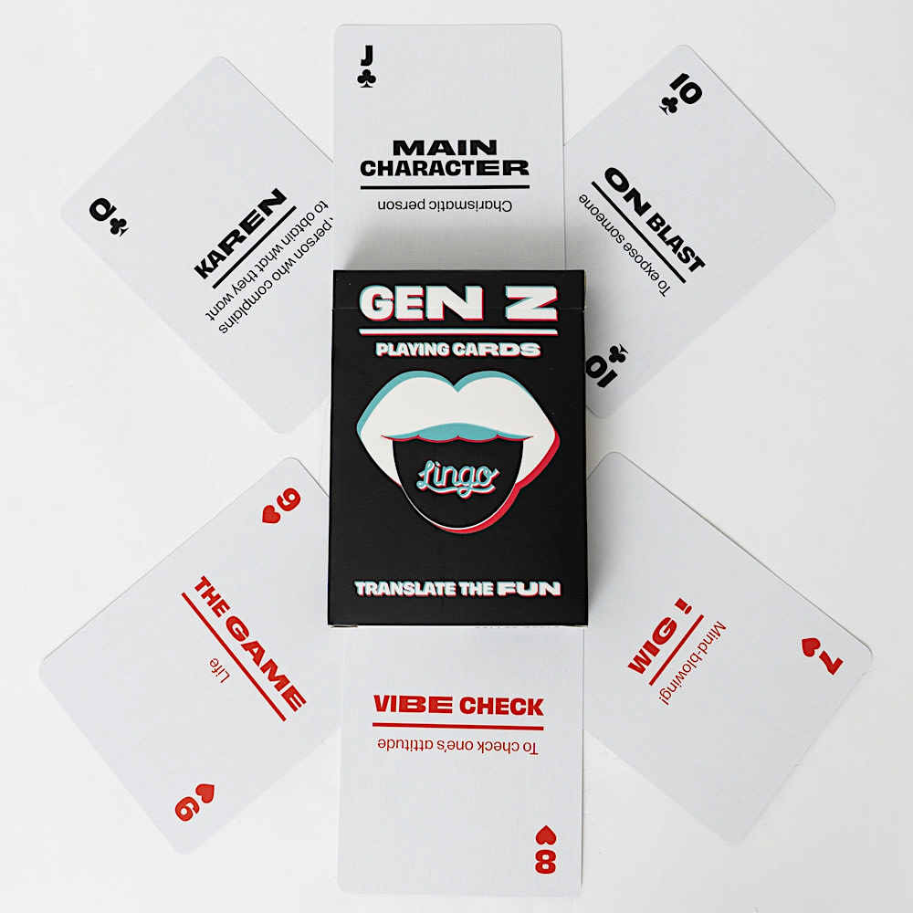 Lingo Language Cards - Gen Z