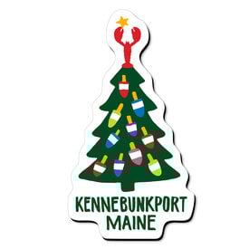 Daytrip Society Daytrip Society - Kennebunkport Holiday Buoy Tree Magnet