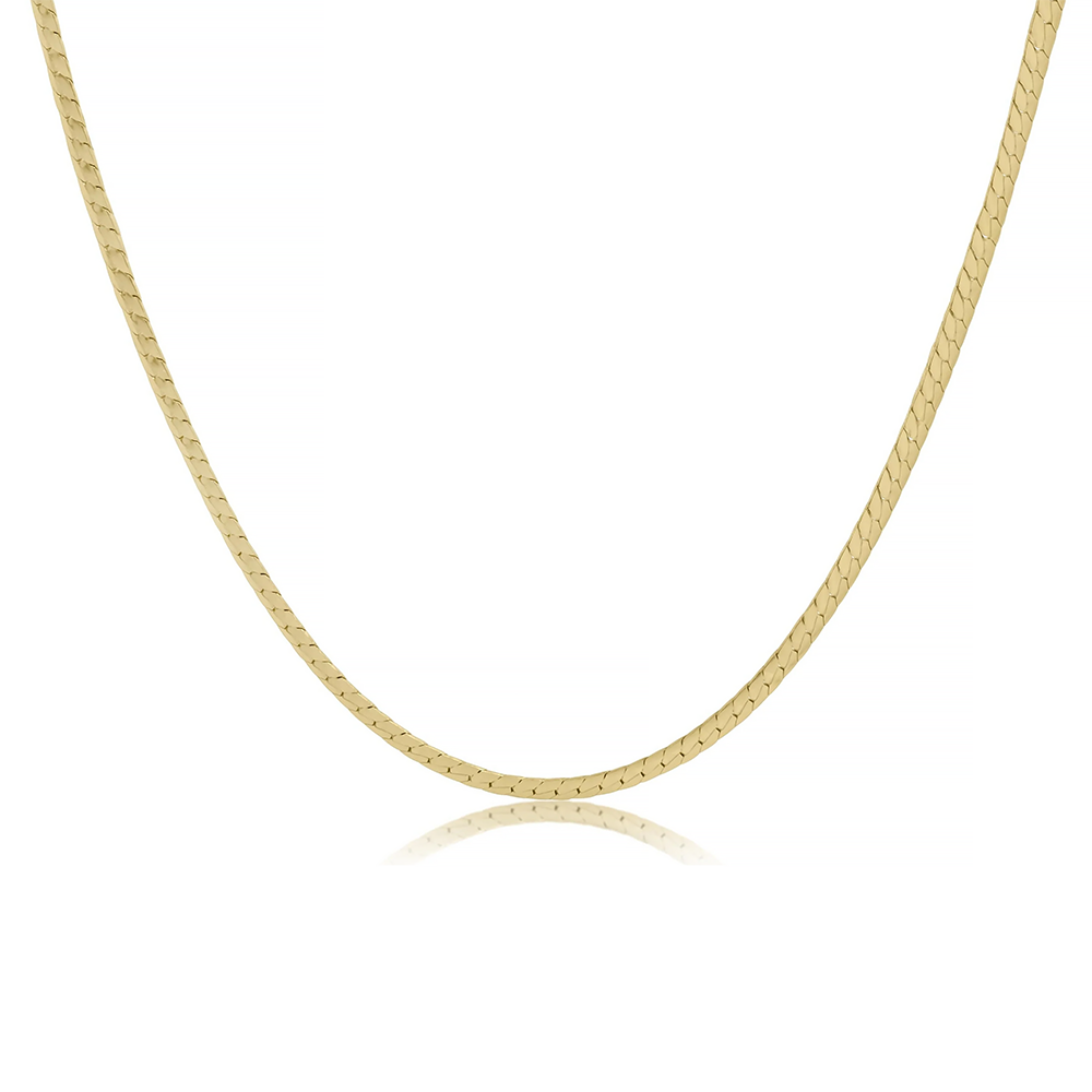 ENewton ENewton Choker - Herringbone Chain - 15 Inch