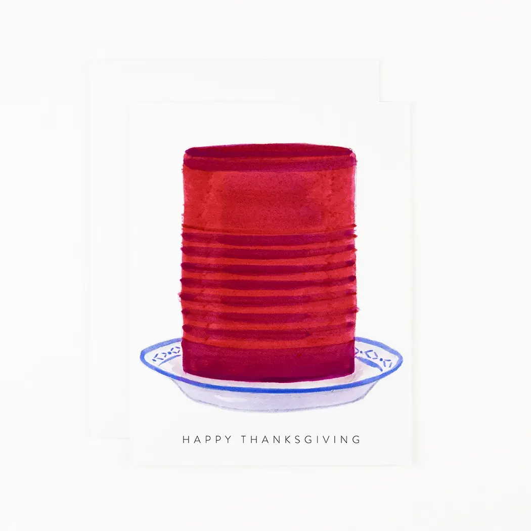 Dear Hancock Card - Thanksgiving Cranberry Sauce