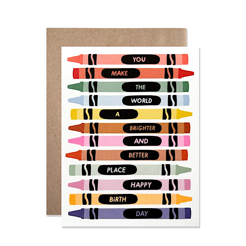 Hartland Cards - Brighter and Better Crayons