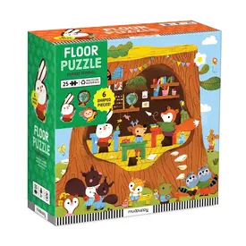 Mudpuppy 25 Piece Floor Puzzle - Forest School
