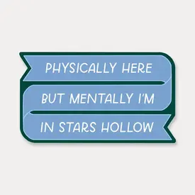 Just Follow Your Art Just Follow Your Art - Stars Hollow Gilmore Girls Sticker
