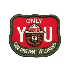 The Landmark Project The Landmark Project Embroidered Patch - Smokey Only You Can Prevent Wildfires